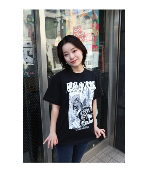 tシャツ 風魔の小次郎 風林火山(剛刀ブラック) メンズ レディース