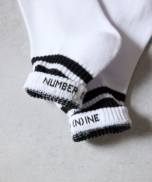 NUMBER (N)INE（ナンバーナイン） 靴下 100% FINE COTTON 2-PACK PLAIN