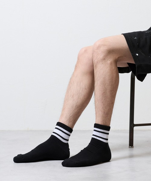 NUMBER (N)INE（ナンバーナイン） 靴下 100% FINE COTTON 2-PACK PLAIN