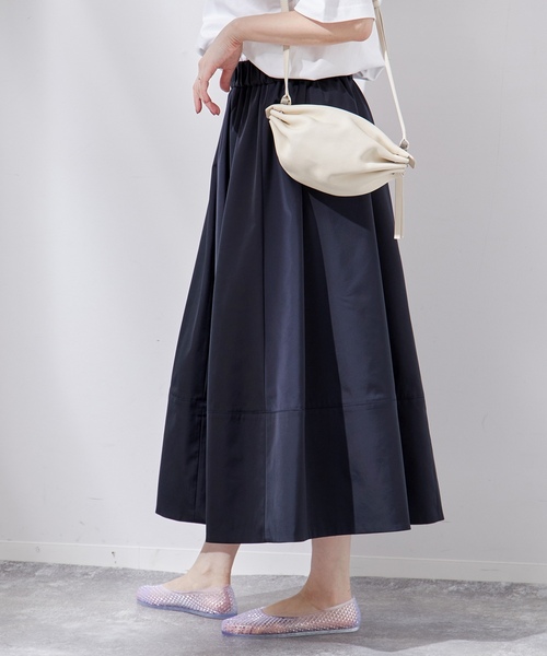 「journal standard L'essage」 フレアスカート - ブラック レディース_画像2