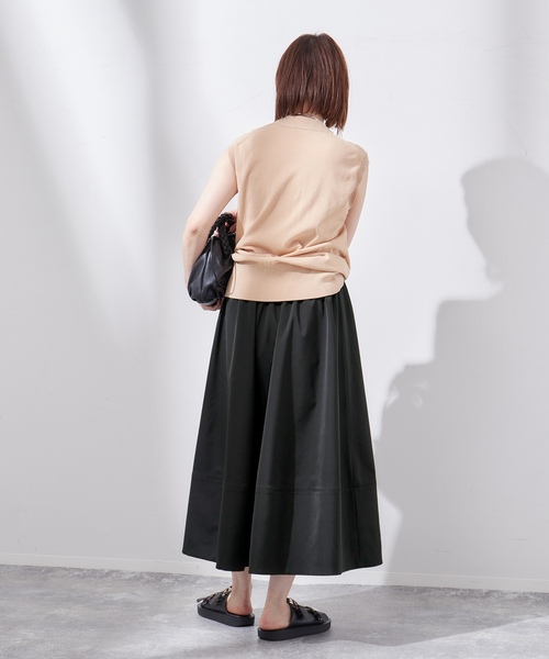「journal standard L'essage」 フレアスカート - ブラック レディース_画像9