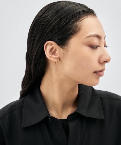 Jouete（ジュエッテ） ピアス 「サークルピアス」 ジルコニア