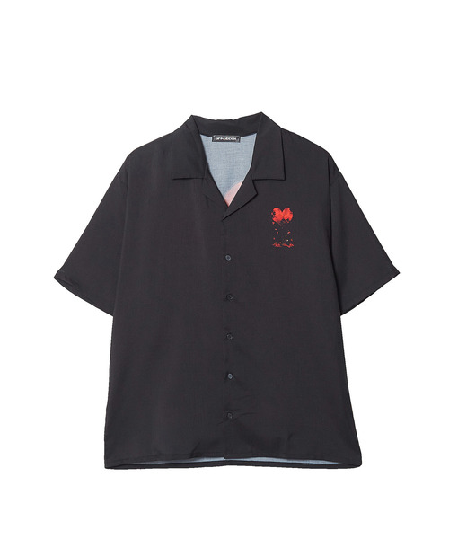 【ツやパジャ】 シャツ ブラウス 退廃ハート開襟シャツ -スーパービッグ- ZOZOTOWN PayPayモール店 - 通販 - PayPayモール マシャツの