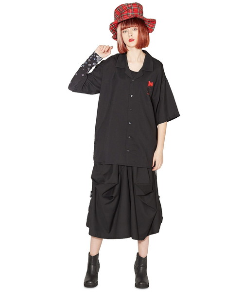 【ツやパジャ】 シャツ ブラウス 退廃ハート開襟シャツ -スーパービッグ- ZOZOTOWN PayPayモール店 - 通販 - PayPayモール マシャツの