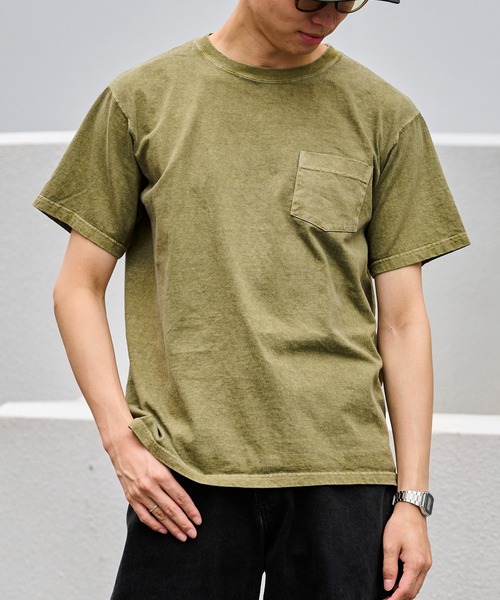 GOOD ON tシャツ S/S CREW NECK POCKET T-SHIRTS B (グッドオン