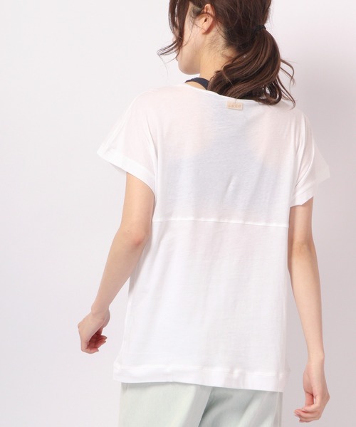 tシャツ DIMENSIONE danza フレンチスリーブデザイントップス レディース DIMENSIONE danza tシャツ フレンチスリーブデザイントップス