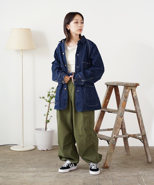 ジャケット Gジャン orSlow/オアスロウ 50s COVERALL DENIM ONE WASH デニムジャケット orSlow/オアスロウ 50s COVERALL DENIM ONE WASH
