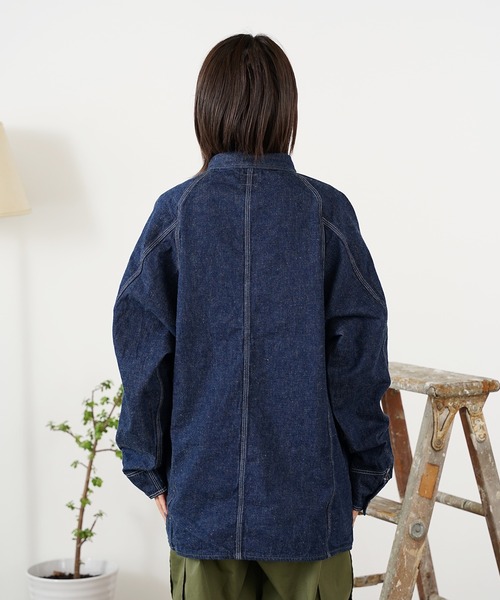 ジャケット Gジャン orSlow/オアスロウ 50s COVERALL DENIM ONE WASH デニムジャケット orSlow/オアスロウ 50s COVERALL DENIM ONE WASH