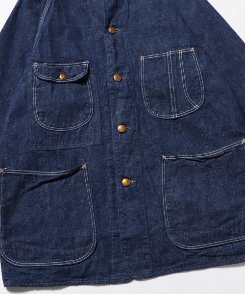 ジャケット Gジャン orSlow/オアスロウ 50s COVERALL DENIM ONE WASH デニムジャケット orSlow/オアスロウ 50s COVERALL DENIM ONE WASH