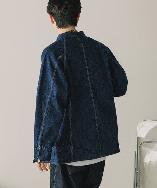 ジャケット Gジャン orSlow/オアスロウ 50s COVERALL DENIM ONE WASH デニムジャケット orSlow/オアスロウ 50s COVERALL DENIM ONE WASH