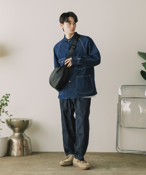 ジャケット Gジャン orSlow/オアスロウ 50s COVERALL DENIM ONE WASH デニムジャケット orSlow/オアスロウ 50s COVERALL DENIM ONE WASH