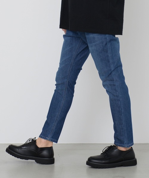 パンツ デニム ジーンズ 接触冷感UVカットストレッチナイロンデニムパンツ CASG21-01