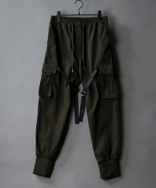 SITRY カーゴパンツ buckle cargo Jogger Pants/バックル カーゴ