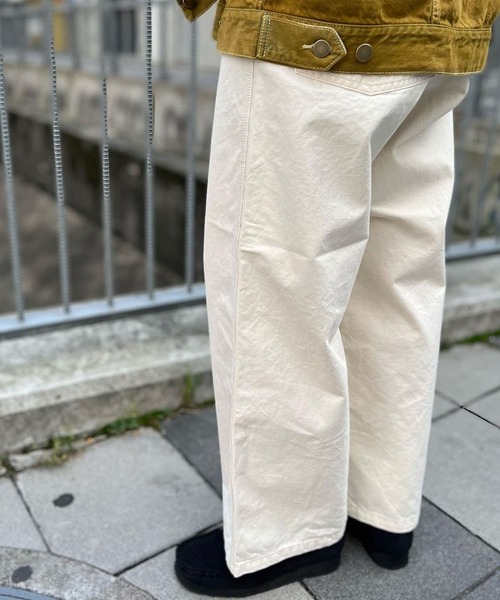 Johnbull（ジョンブル） パンツ へリンボンベイカーパンツ レディース