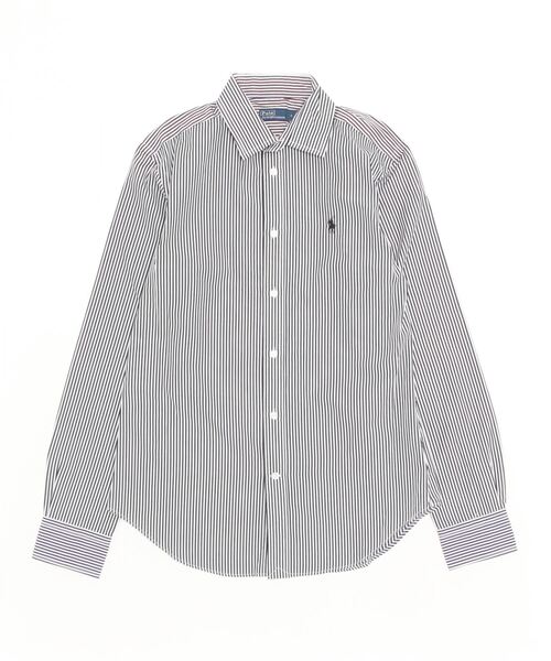 POLO RALPH LAUREN ブラウス シャツ ストライプド コットン