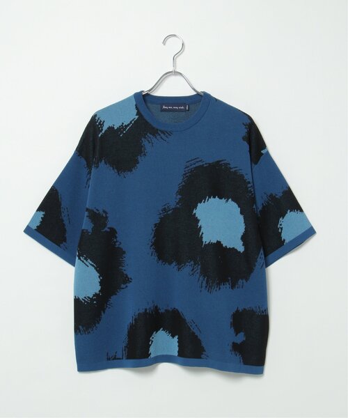 【希少】MAISON SPECIAL ゼブラ柄 サマーニット Tシャツ サイズ1 20220606190445569.jpg