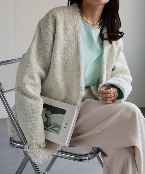 ap retro ジャケット ノーカラージャケット 「選べるデザイン