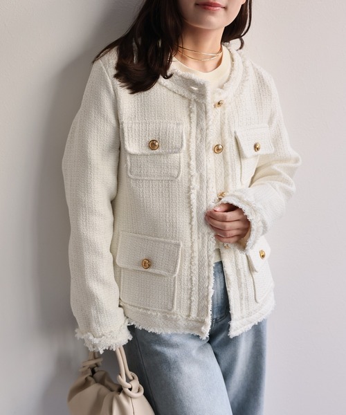 ap retro ジャケット ノーカラージャケット 「選べるデザイン