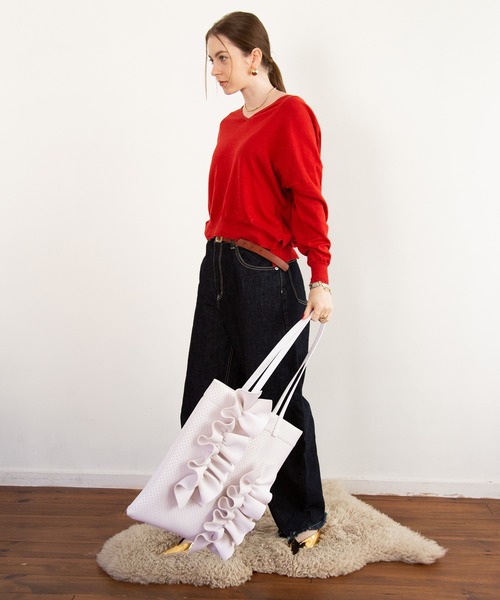 styiro（スタイロ） トートバッグ 再入荷 「軽量」カオスフリルビッグ