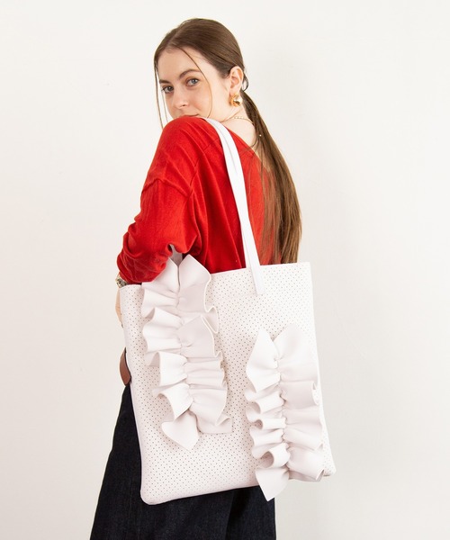 styiro（スタイロ） トートバッグ 再入荷 「軽量」カオスフリルビッグ