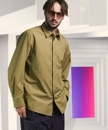 MAISON SPECIAL レース クロップドシャツ FREE MAISON SPECIAL シャツ 「UNISEX」「Italian Dead Stock Fabric