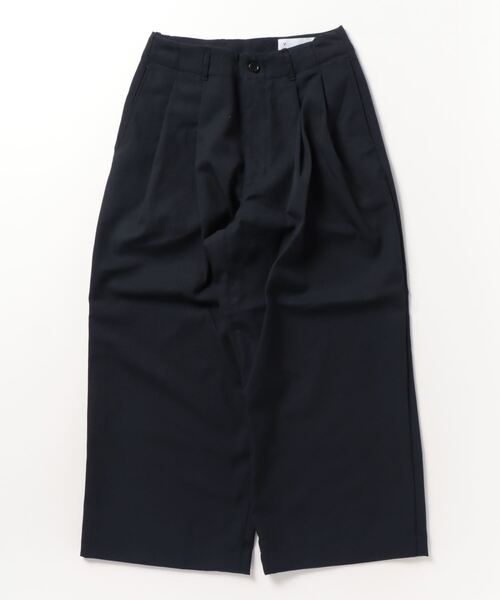 パンツ 【VOAAOV】 BISHU WOOL ONI SURGE Tuck Wide Pants VOAAOV BISHU WOOL ONI SURGE Tuck Wide