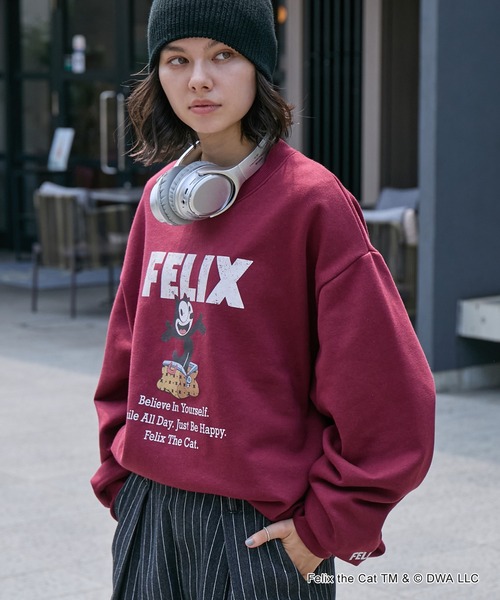 MONO-MART（モノマート） トレーナー スウェット 裏起毛 「FELIX」別注