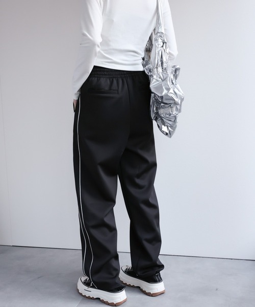 パンツ 「セットアップ対応」配色トラックジャージ/パンツ レディース | LACーVERT | 14