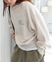 HUENE\"スウェット /AMERIA\"ロゴ裏毛スウェット2点専用です。 ANME トレーナー スウェット ANMEエンブロイダリーロゴ裏毛