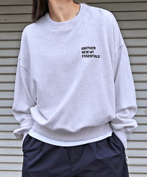 HUENE\"スウェット /AMERIA\"ロゴ裏毛スウェット2点専用です。 ネップ裏毛ロゴスウェット/AMERICAN HOLIC（アメリカンホリック