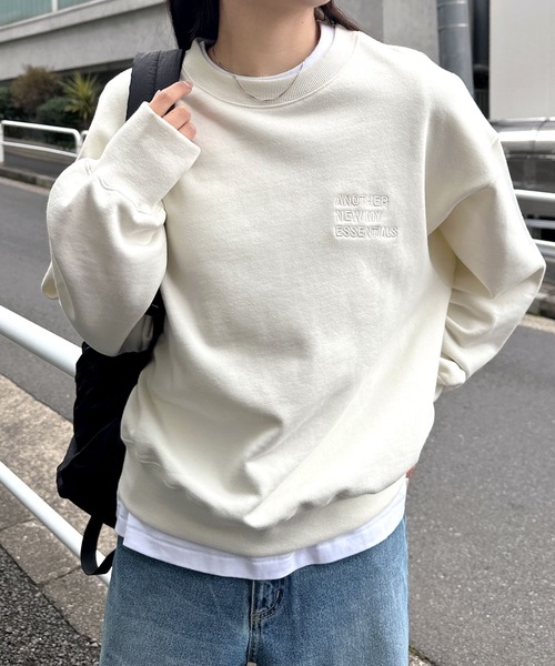 ANME トレーナー スウェット 「新色・新サイズ追加」ロゴ刺繍