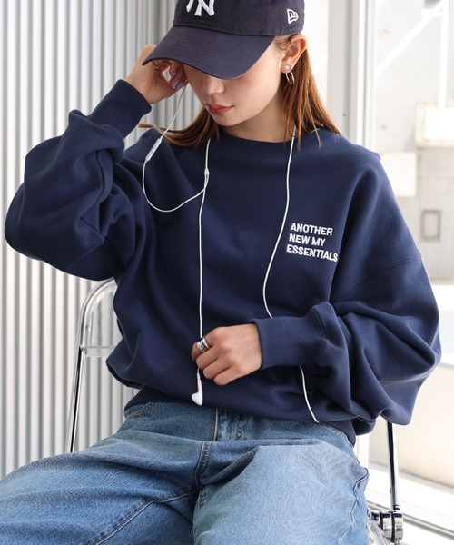 ANME トレーナー スウェット 「新色・新サイズ追加」ロゴ刺繍