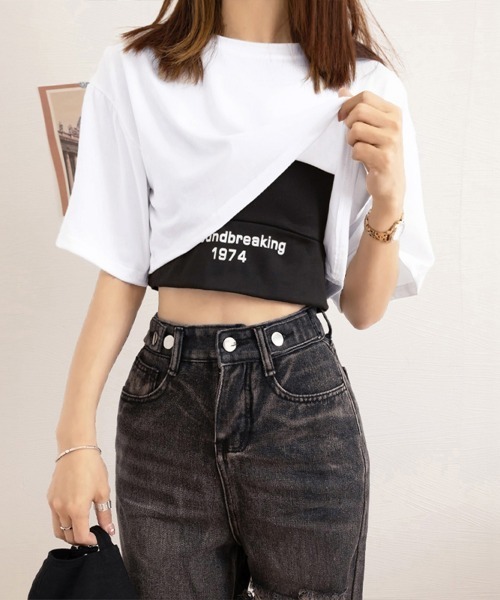 miniministore（ミニミニストア） tシャツ ヘソ出しtシャツ タンク