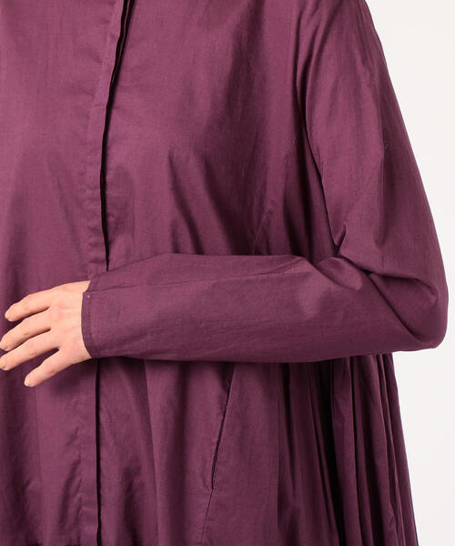 Merlette x TOMORROWLAND 紫 長袖ミニワンピース