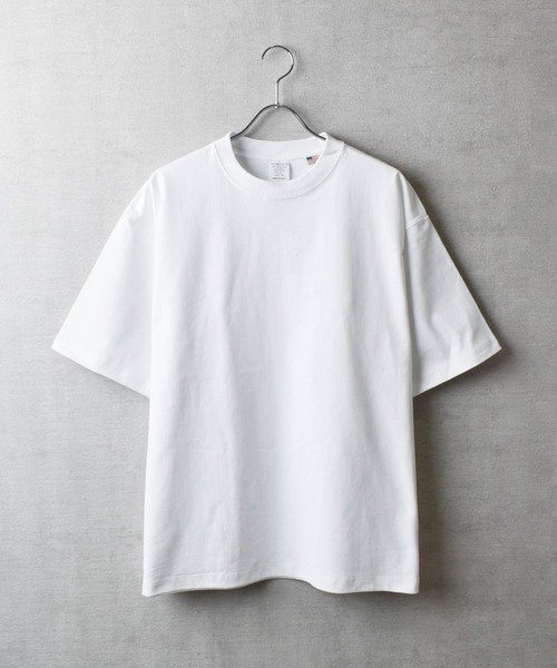 クロス刺繍 ホワイト Tシャツ CROSS & STITCH tシャツ 「FEW1」「CROSS ＆ STITCH/クロスアンド