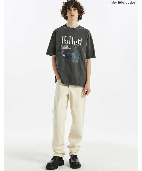 Fallett tシャツ A'GEM/9 × .kom 「FALLETT/ファレット」 DEUX