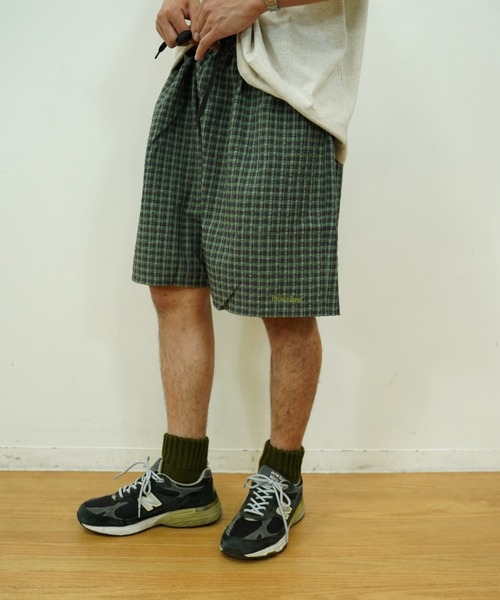 ショートパンツ Check Shorts 楽天市場】メンズ ショーツYAGO ヤゴCHECK SHORTS チェック