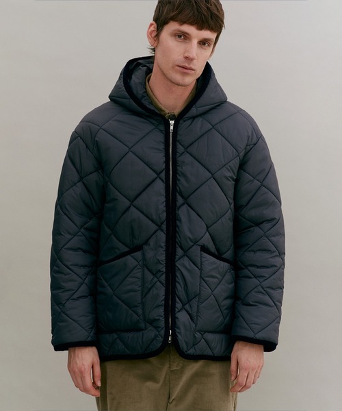 コート ジャケット Big Quilt Zipped Craydon Mens / ビッグ キルト ジップド クレイドン メンズ メンズの画像