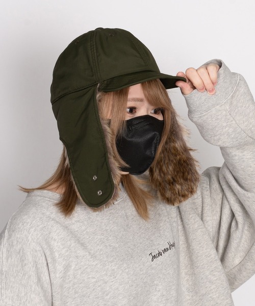 SVEC（シュベック） キャップ 帽子 3WAY ドッグイヤーフラップ