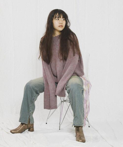 SENSE OF PLACE by URBAN RESEARCH ニット セーター 「別注」さらさ