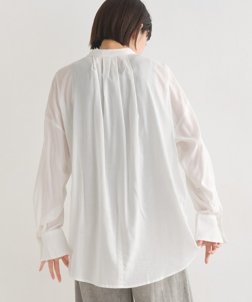 ブラウス シャツ レーヨンコットンネップブラウス レディース KOEISTORE ブラウス レディース 春 夏 春夏 白 シャツ 長袖