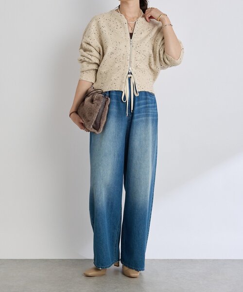 RIVE DROITE（リヴドロワ） ニット セーター 「カーディガンとしても着