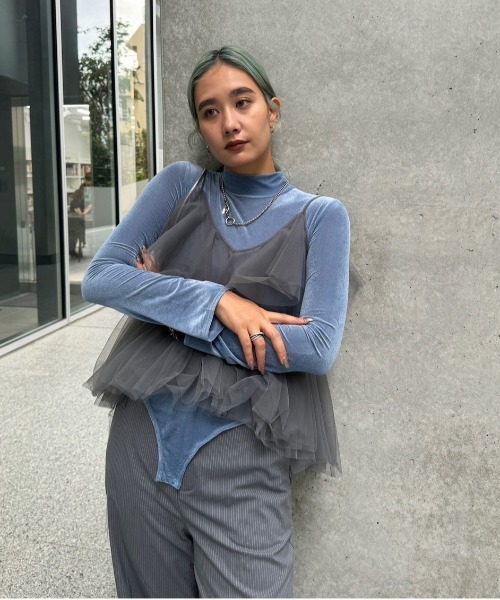 Ameri【未使用】UNDULATE SHEER TOP AMERI VINTAGE UNDULATE SHEER TOP - メルカリ