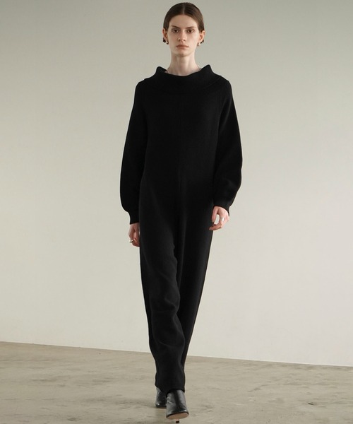 CLANE（クラネ） オールインワン OFF SHOULDER KNIT ALL IN ONE 