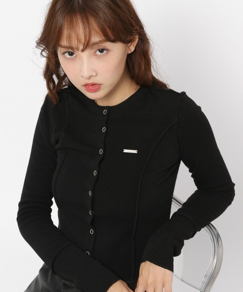 MAGPIEROBIN カーディガン MAGPIE ROBIN／スウェットスナップ