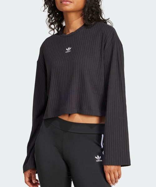 新品 adidas x NBHD 長袖Tシャツ ブラック DH2039 Mサイズ adidas tシャツ エッセンシャルズ ワイドリブ長袖Tシャツ
