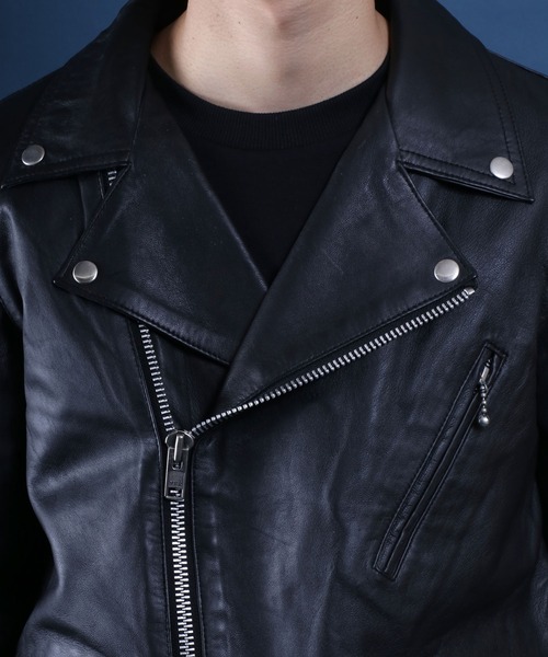 ANPAS（アンパス） 革ジャン ライダース Sheepskin Leather UK Riders