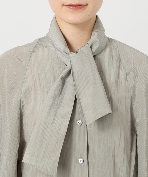 IENA（イエナ） ブラウス シャツ ＆NAVY 2way ボウタイ ブラウス