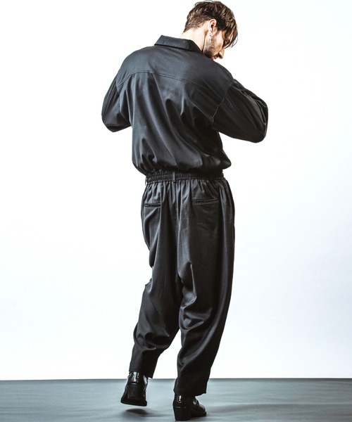 オールインワン 「NO ID.」Gather Drape All-In-One / ギャザー ドレープ オールインワン メンズ