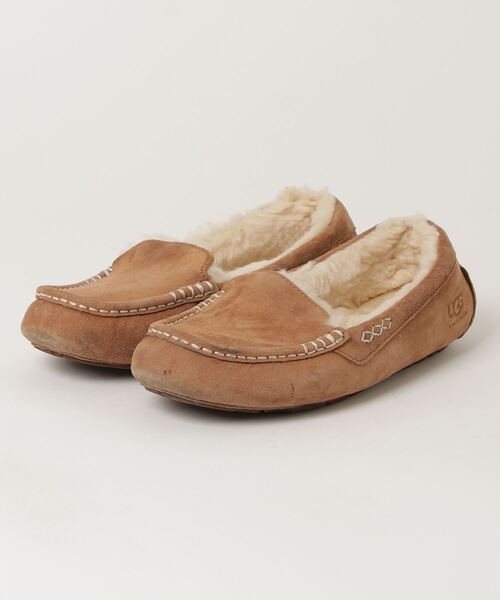 UGG ブラウン モカシン size6 UGG Australia 「UGG」 モカシンシューズ 26cm ブラウン メンズ